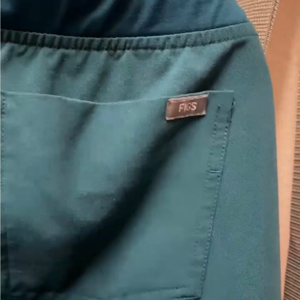 Caribbean Blue Figs Pants